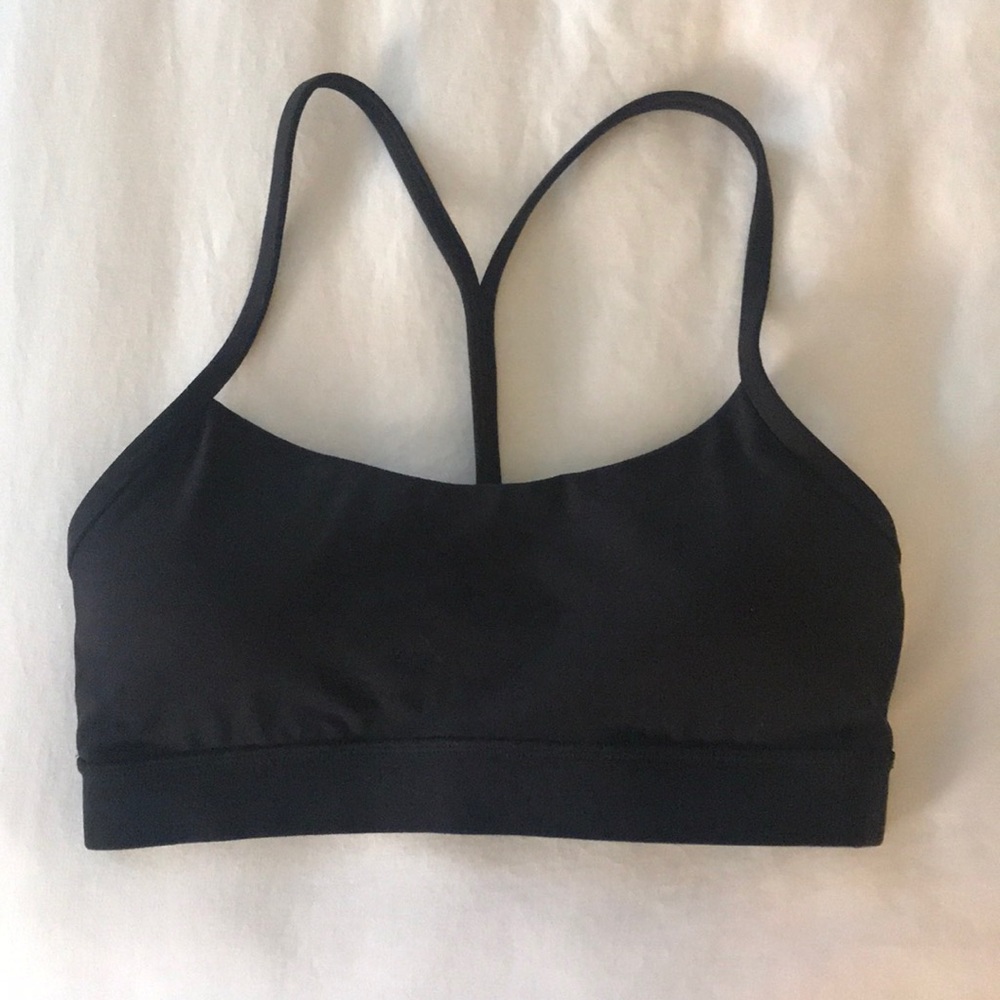 lululemon athletica Black Strappy Sports Bra